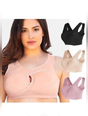 Comfy Women Criss-Cross Plus Size Bras